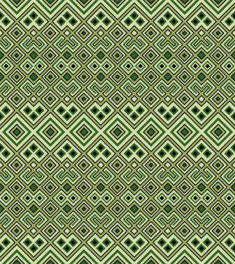 Kesintisiz geometrik etnik desen. Geleneksel Afrika ve Küba tarzı. Ayrılmış arka plan. Renk örneği Eps dosyasına eklenir.