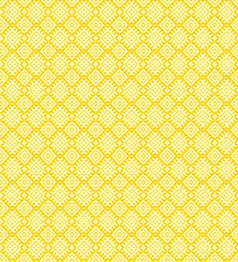 Kusursuz desen, geleneksel etnik Slav tarzı. Turuncu, sarı ve altın renkler.