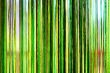 Soyut arka plan-cam arkasındaki yeşilimsi dizeleri