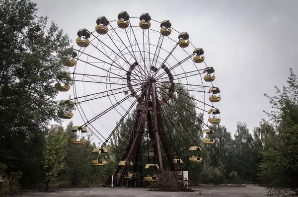 Parc Attractions Pripyat Tchernobyl Ville Fantôme Pripyat Zone Exclusion Tchernobyl — Photo