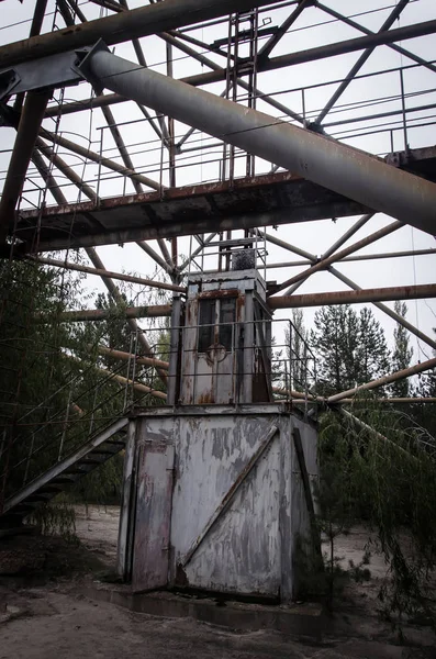 Radar Duga Tchernobyl Zone Exclusion Tchernobyl Accident Centrale Nucléaire Tchernobyl — Photo