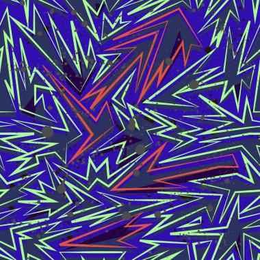 Kızlar, erkekler ve giysiler için soyut, kusursuz vektör deseni. Noktalı yaratıcı arka plan, geometrik figürler tekstil ve kumaş için komik duvar kağıtları. Moda tarzı. Renkli parlak