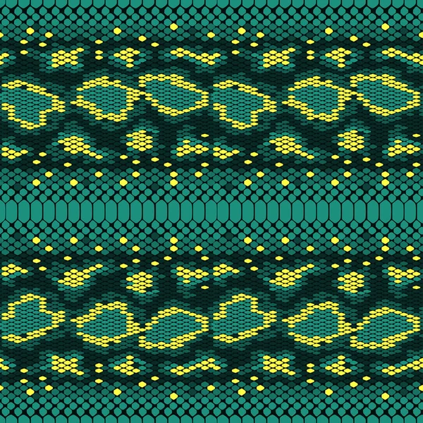 Estructura de la piel de serpiente patrón de vectores sin costura para niñas, niños, ropa. .. Textura inconsútil para reptiles. Estampado animal. Fondo de pantalla divertido para textil y tela. Estilo de moda. Colorido brillante — Vector de stock