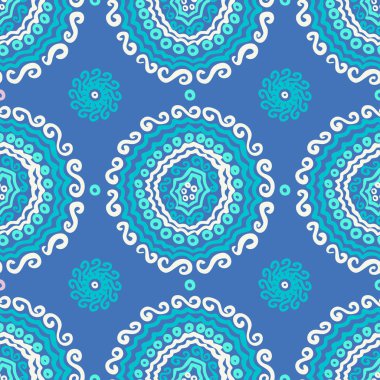 Soyut Ikat ve boho tarzı el sanatları kumaş deseni için kızlar, erkekler için giysi. Giyim ve tekstil arka plan, halı veya duvar kağıdı için geleneksel etnik tasarım. Moda stil. Renkli parlak