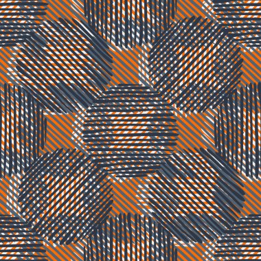 Soyut Ikat ve boho tarzı el sanatları kumaş deseni için kızlar, erkekler için giysi. Giyim ve tekstil arka plan, halı veya duvar kağıdı için geleneksel etnik tasarım. Moda stil. Renkli parlak