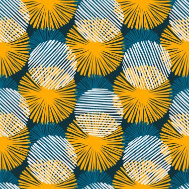 Soyut Ikat ve boho tarzı el sanatları kumaş deseni. Geleneksel etnik Tasarım Giyim ve Tekstil arka plan, halı veya duvar kağıdı için