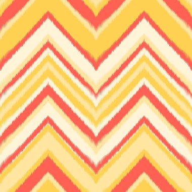 Soyut Ikat ve boho tarzı el sanatları kumaş deseni. Geleneksel etnik Tasarım Giyim ve Tekstil arka plan, halı veya duvar kağıdı için