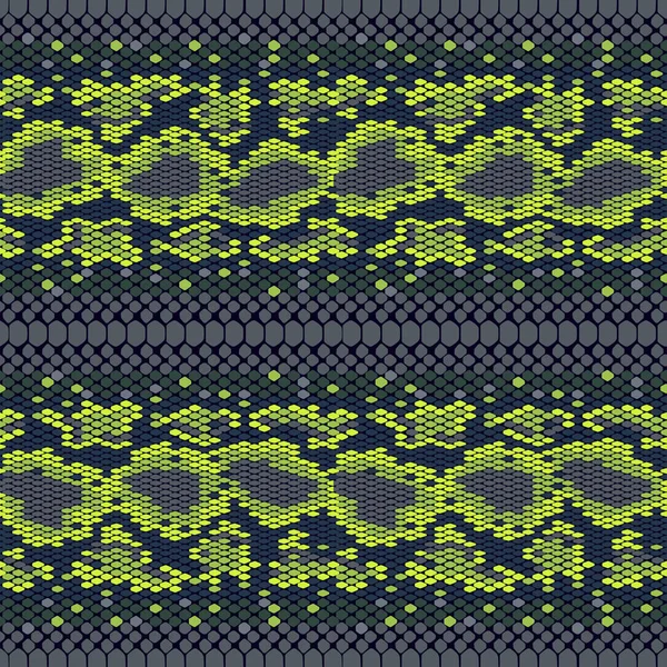 Estructura de la piel de serpiente patrón de vectores sin costura para niñas, niños, ropa. .. Textura inconsútil para reptiles. Estampado animal. Fondo de pantalla divertido para textil y tela. Estilo de moda. Colorido brillante — Vector de stock