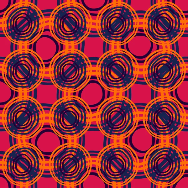 Abstract Ikat and boho style handcraric pattern. Традиционный этнический дизайн одежды и текстильного фона, ковров или обоев — стоковый вектор