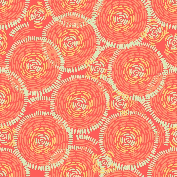 Abstracto patrón de tela artesanal estilo Ikat y boho. Diseño étnico tradicional para ropa y fondo textil, alfombra o papel pintado — Vector de stock