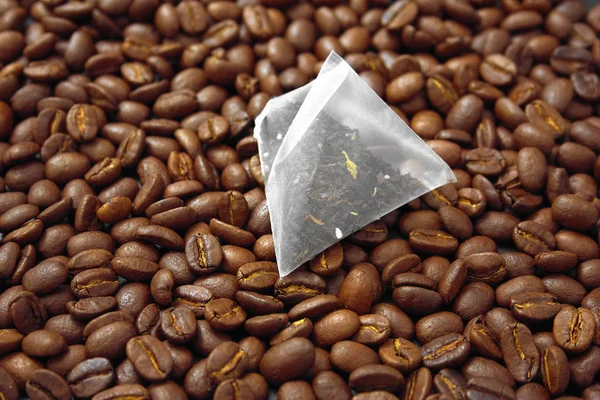 Cereal Coffee Bulk Black Background — Stock Photo, Image
