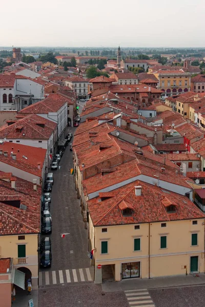 타워에서 요새의 이탈리아 2018 파노라마 — 스톡 사진