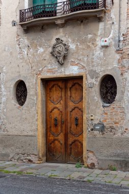 Este, İtalya 25 Ağustos 2018: Este kalede bir ortaçağ Ortaçağ Kuzey İtalya'nın Veneto bölgesi yeridir