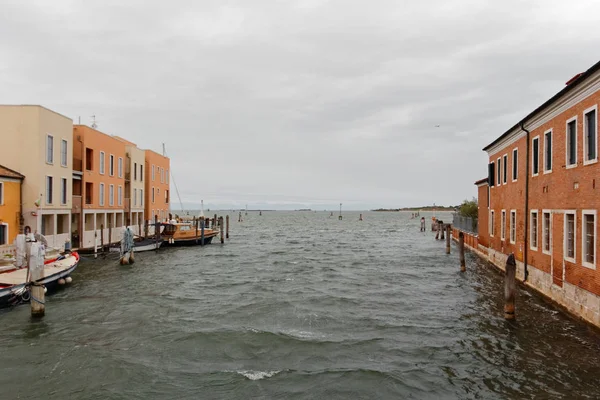 Chioggia Italia Agosto 2018 Provincia Venecia Ciudad Pescadores Turistas — Foto de Stock