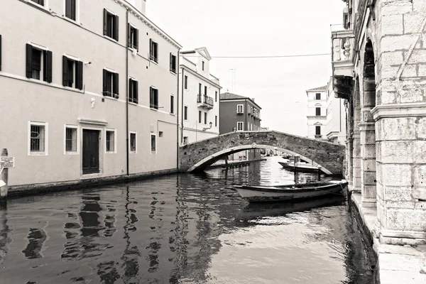 Chioggia Włochy Sierpień 2018 Prowincji Wenecja Miasto Rybaków Turystów — Zdjęcie stockowe