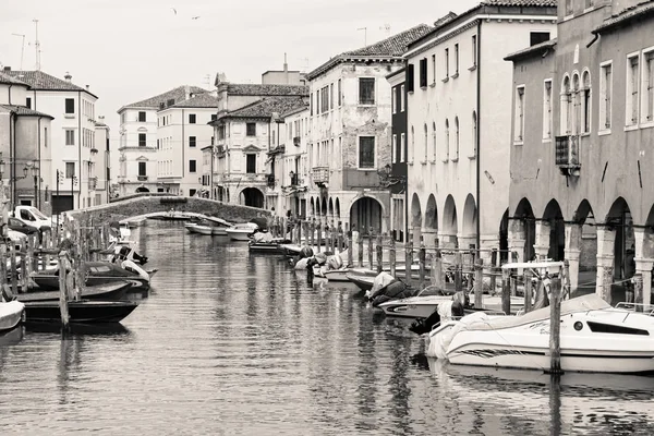 Chioggia Włochy Sierpień 2018 Prowincji Wenecja Miasto Rybaków Turystów — Zdjęcie stockowe