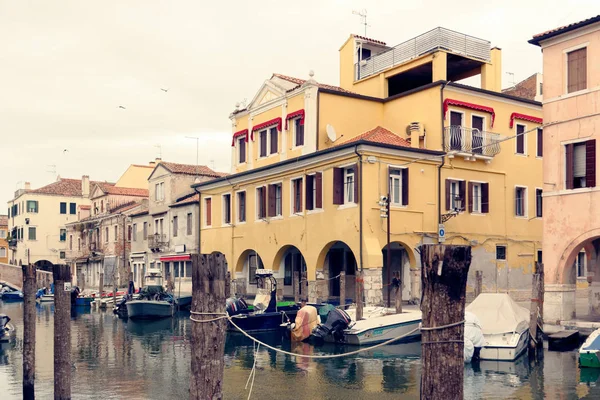 Chioggia Italia Agosto 2018 Provincia Venecia Ciudad Pescadores Turistas — Foto de Stock