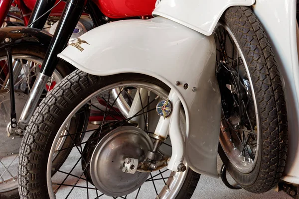 Montagnana Włochy Sierpień 2018 Kolekcji Vintage Retro Motocykli — Zdjęcie stockowe