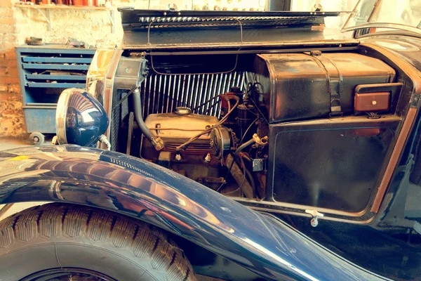 Montagnana Italia Agosto 2018 Coche Retro Por Lancia Augusto 1933 —  Fotos de Stock