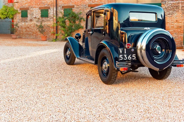 Montagnana Itália Agosto 2018 Carro Retro Lancia Augusto 1933 Data — Fotografia de Stock