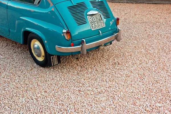 Montagnana Italy August 2018 Retro Car Fiat 600 1955 Release — Stock Photo, Image