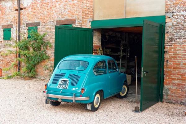 Montagnana Italie Août 2018 Voiture Rétro Fiat 600 1955 Release — Photo