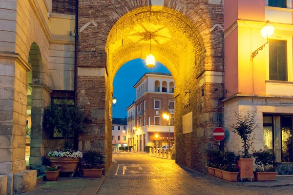 Verona Italië Augustus 2018 Dorp Van Colonia Veneto Mooie Straat — Stockfoto