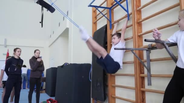 Gomel Belarus Kasım 2018 Teslim Serbest Stil Spor Kategorisi Için — Stok video
