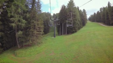 Auronzo di Cadore, İtalya: yaz aylarında dağ Asansör.