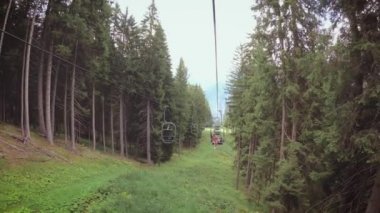 Auronzo di Cadore, İtalya: yaz aylarında dağ Asansör.