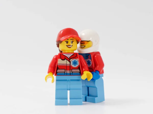 Homel Wit Rusland Januari 2019 Lego Ontwerper Helden Redders Een — Stockfoto