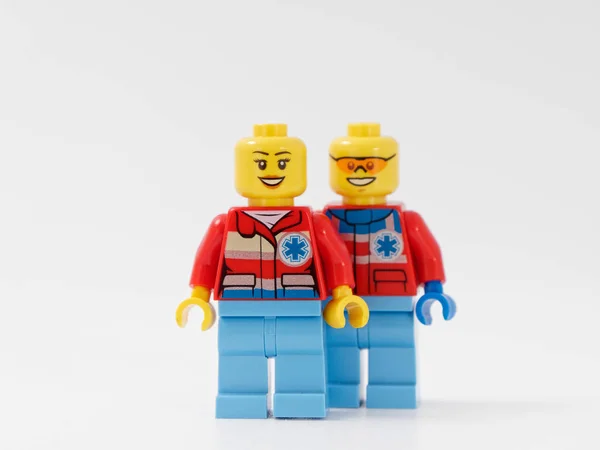 Homel Wit Rusland Januari 2019 Lego Ontwerper Helden Redders Een — Stockfoto