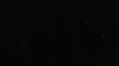 siyah bir zemin üzerine düşen kar kar kar fırtınası.