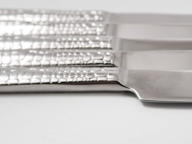 çatal çatal, bıçak ve izole kaşık set