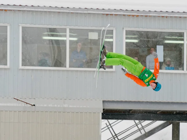 Minsk Vitryssland Januari 2019 Vitryssland Freestyle Mästerskap Bland Pojkar Och — Stockfoto