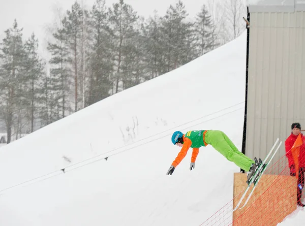 Minsk Vitryssland Januari 2019 Vitryssland Freestyle Mästerskap Bland Pojkar Och — Stockfoto