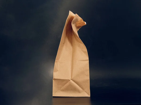 Упаковка Паперового Мішка Їжі Фаст Фуд Вами — стокове фото