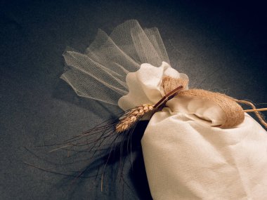 doğal malzemeler ile hediye. şeker