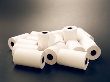 nakit 5 siyah bir zemin üzerine beyaz kağıt kaseti