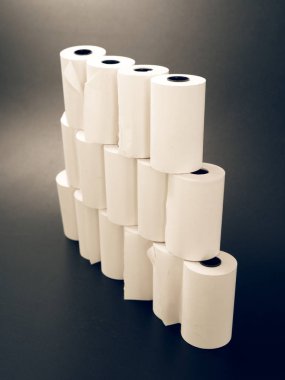 nakit 5 siyah bir zemin üzerine beyaz kağıt kaseti