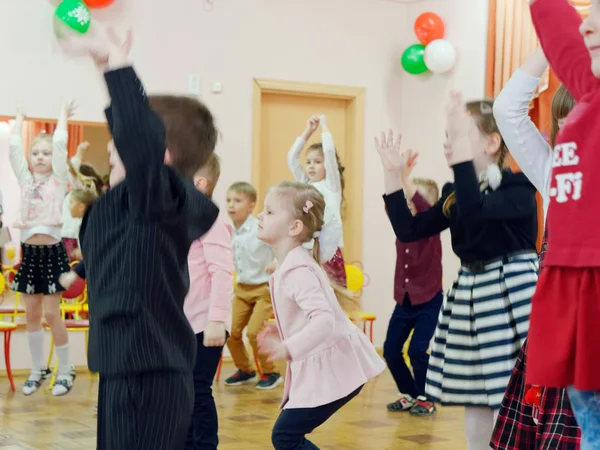 Гомель Беларус Февраля 2019 Года Дневной Спектакль Детском Саду Посвященный — стоковое фото