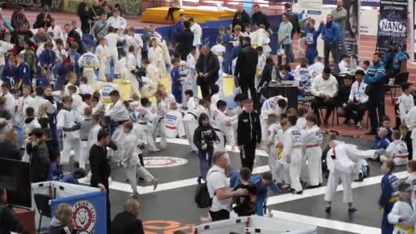 Gomel Weißrussland März 2019 Internationales Pride Cup Turnier Judo — Stockvideo