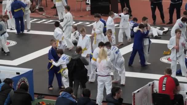 Gomel Belarus Marzo 2019 Torneo Internacional Copa Orgullo Judo — Vídeos de Stock