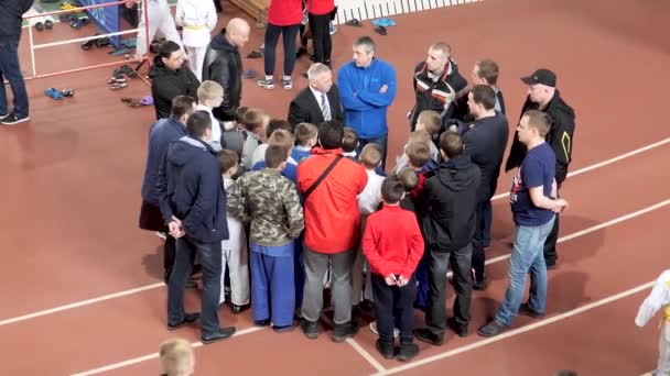 Gomel Belarus Marzo 2019 Torneo Internacional Copa Orgullo Judo — Vídeo de stock