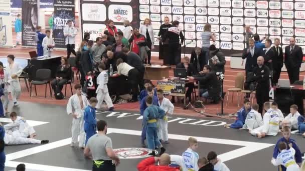 Gomel Weißrussland März 2019 Internationales Pride Cup Turnier Judo — Stockvideo