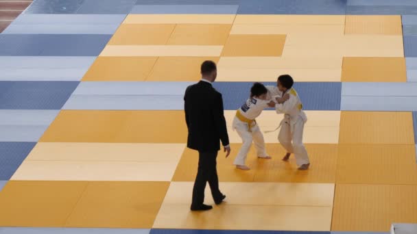 Gomel Belarus Marzo 2019 Torneo Internazionale Pride Cup Nel Judo — Video Stock