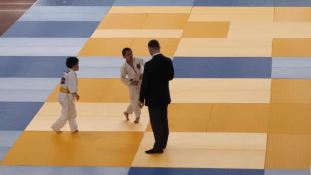 Gomel Belarus Marzo 2019 Torneo Internazionale Pride Cup Nel Judo — Video Stock