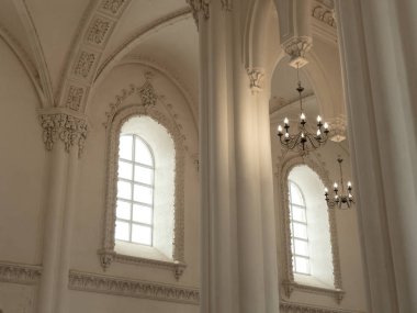 Grodno, Belarus - 18 Mart 2019: Grodno şehir iç sinagoga..