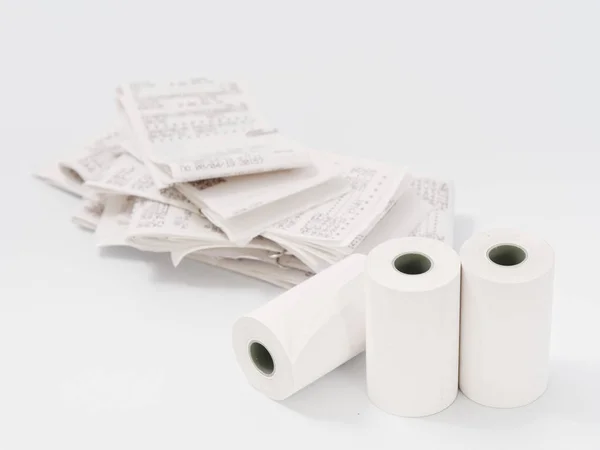 Nastro adesivo in rotoli. su sfondo bianco — Foto Stock