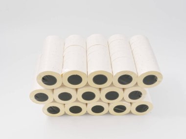 rulo nakit bant. Beyaz arka planda